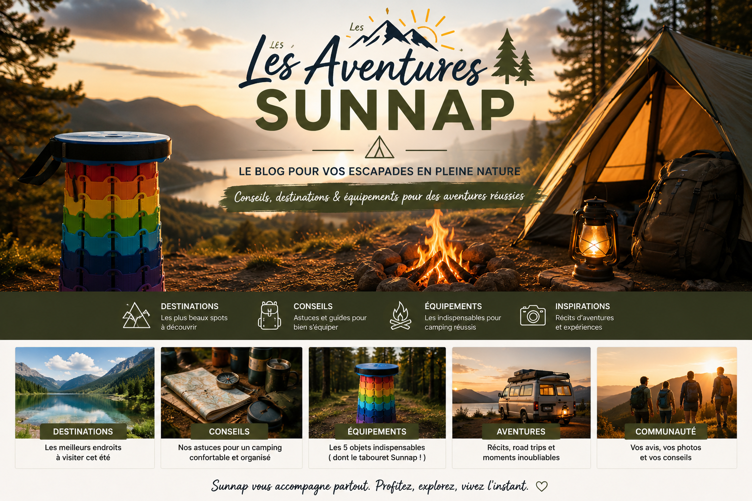 Le journal de camping Sunnap